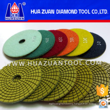 4inch Granite Diamond Stone Wet Polishing Pads